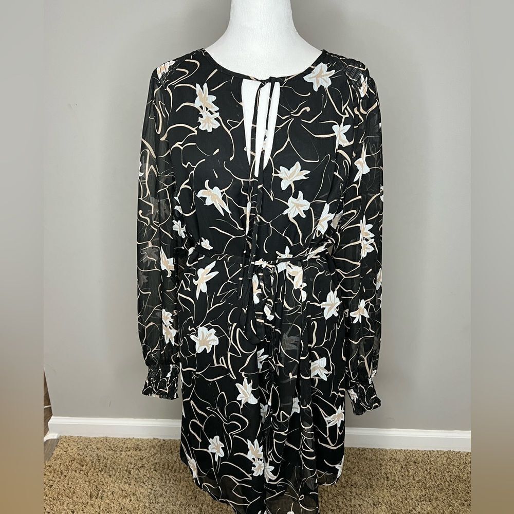 Elizabeth and James tie waist dress